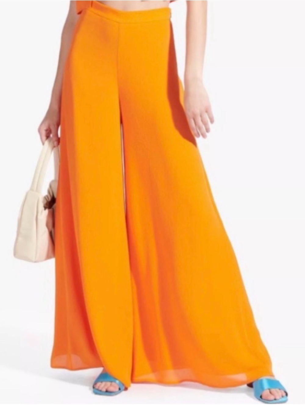 STAUD Tropics wide leg pants size 6